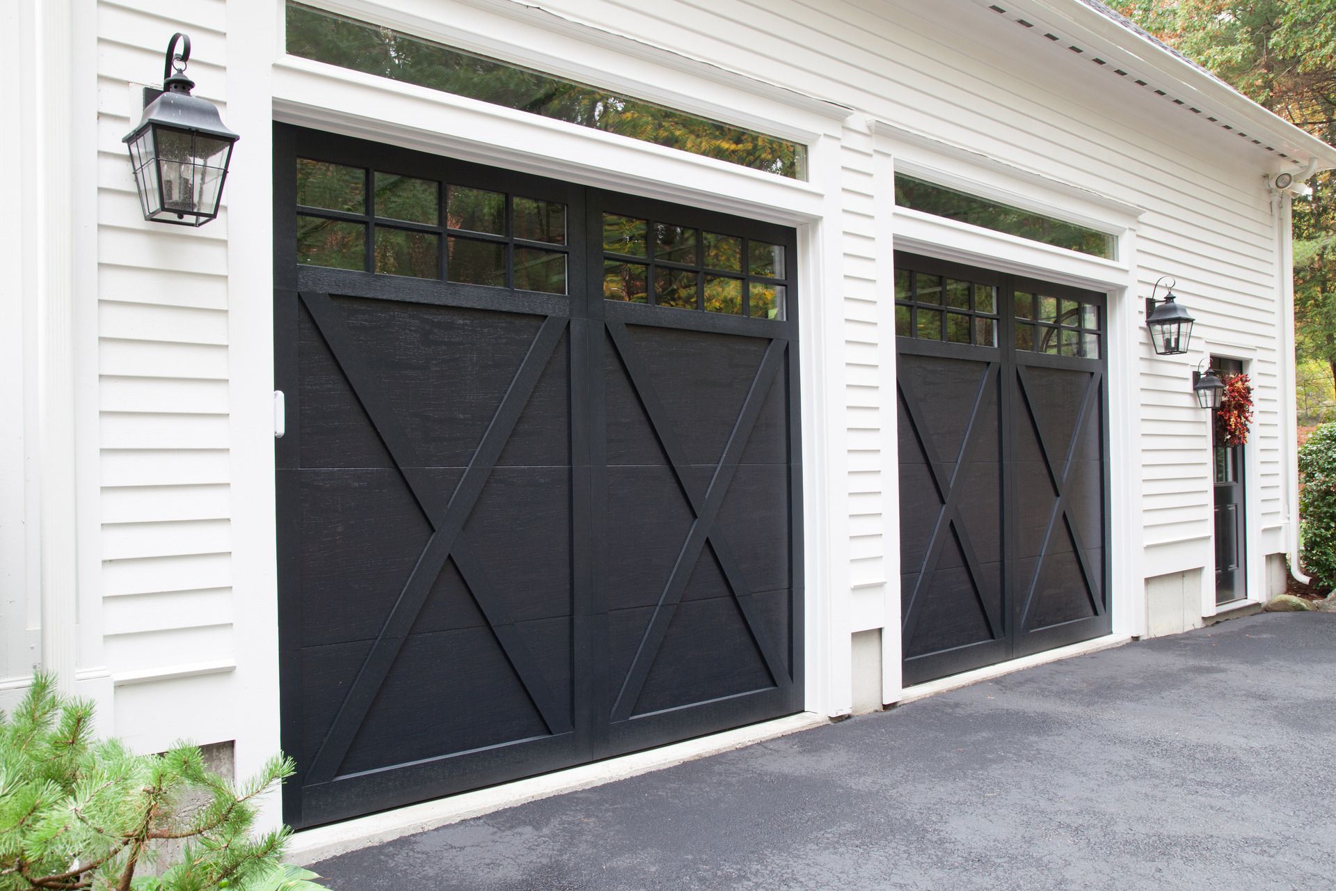 Black Garage Doors Installed in SW Florida | On Track Doors