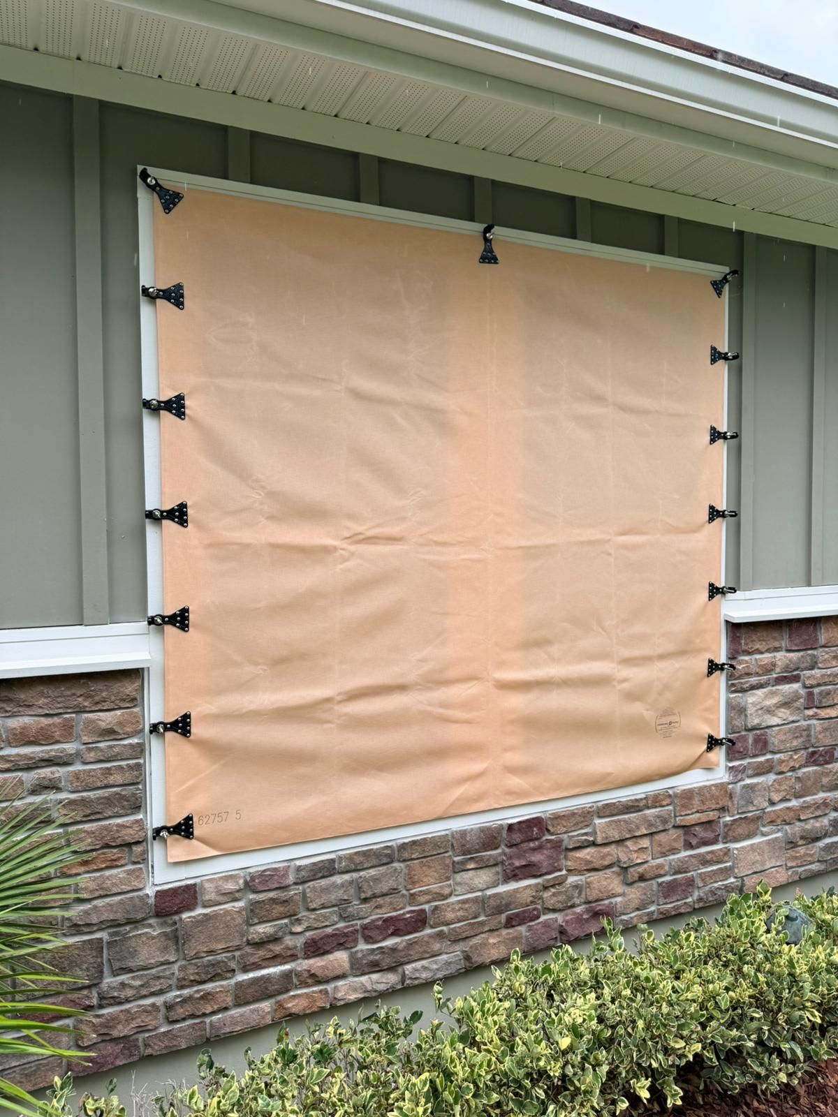 Hurricane fabric panels