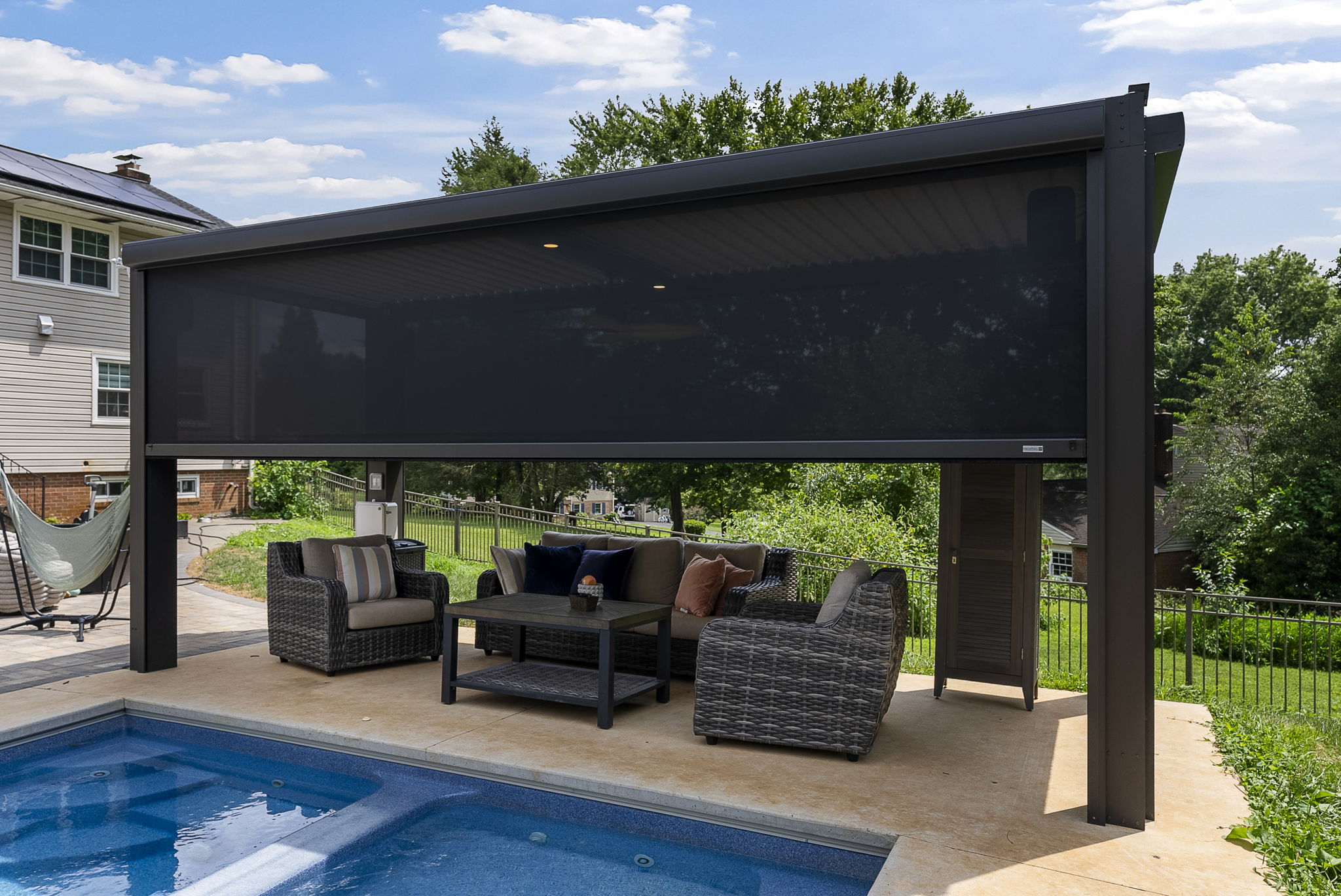 Motorized Screen Porch Cost Expectations For 2024 | Altimate Outdoor